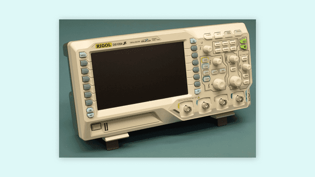 50MHz, 4-channel oscilloscope.