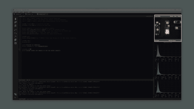 Where to see the captured image in OpenMV